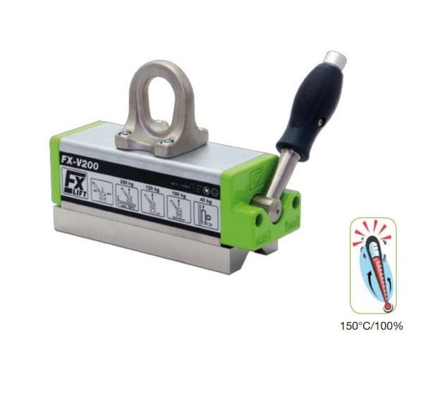 Aimant de levage manuel pour pièces chaudes