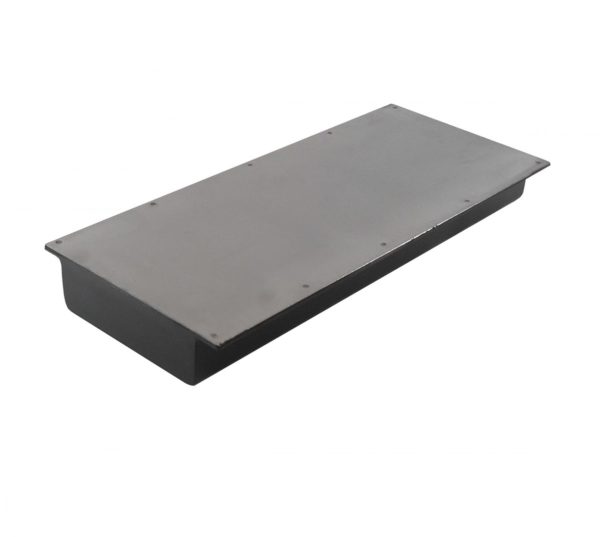 plaque aimantée avec rebords pour triage de particules métalliques