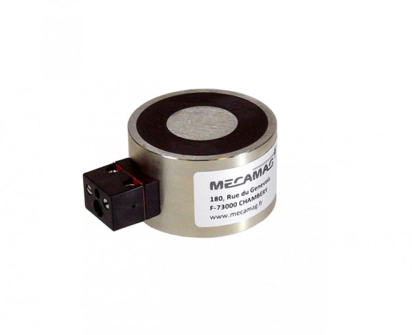 Ventouse électromagnétique ronde petits diamètres
