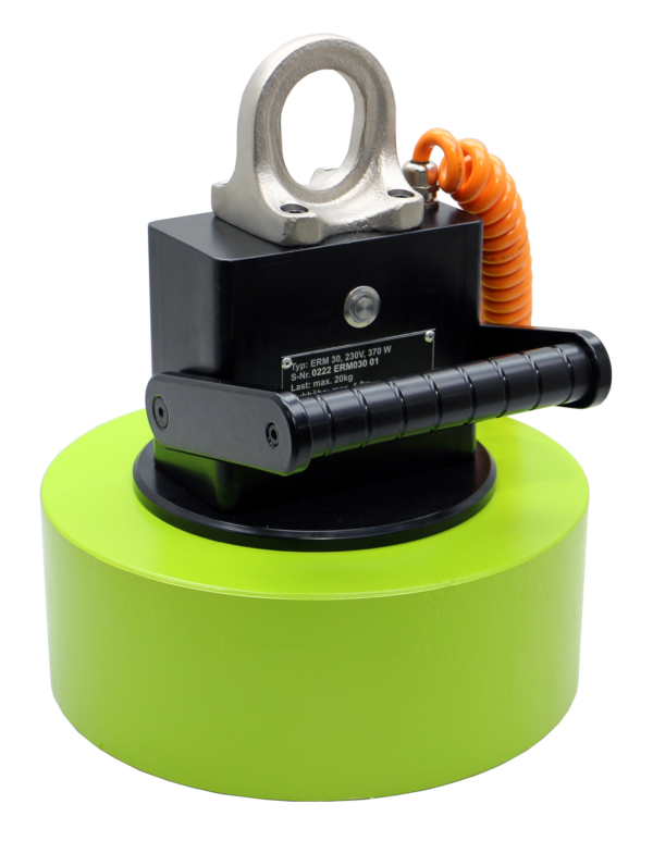 Porteur électromagnétique circulaire pour levage
